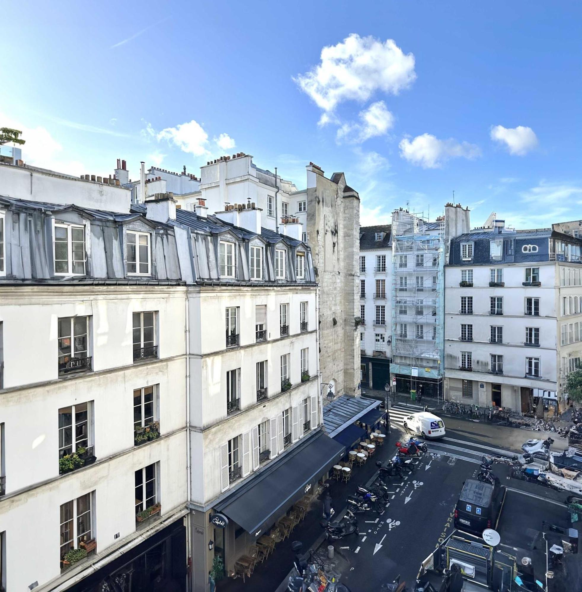 Beautiful Calm Studio In Le Marais Parijs Buitenkant foto