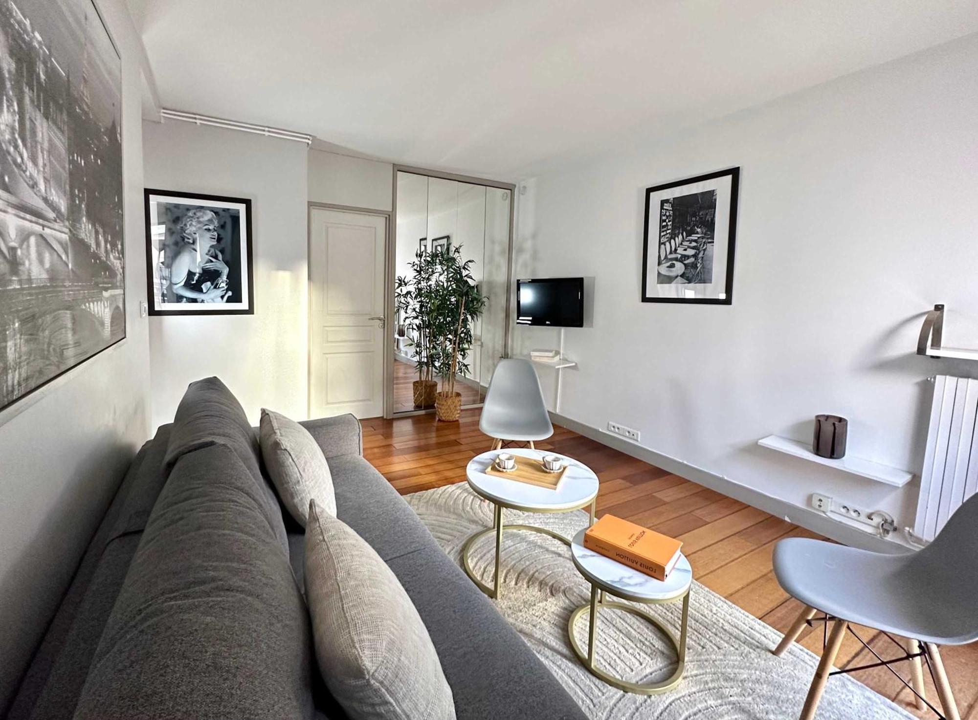 Beautiful Calm Studio In Le Marais Parijs Buitenkant foto