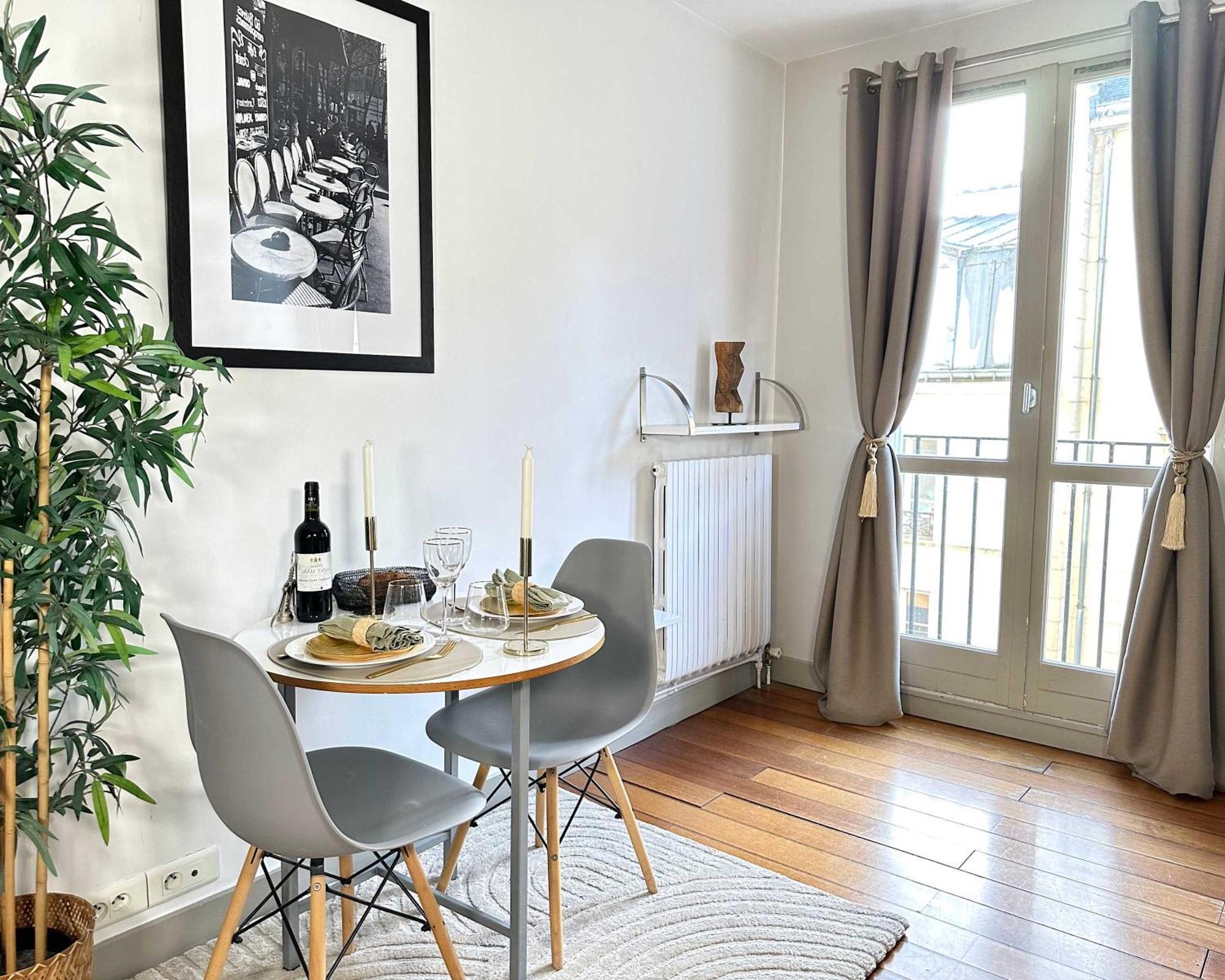 Beautiful Calm Studio In Le Marais Parijs Buitenkant foto